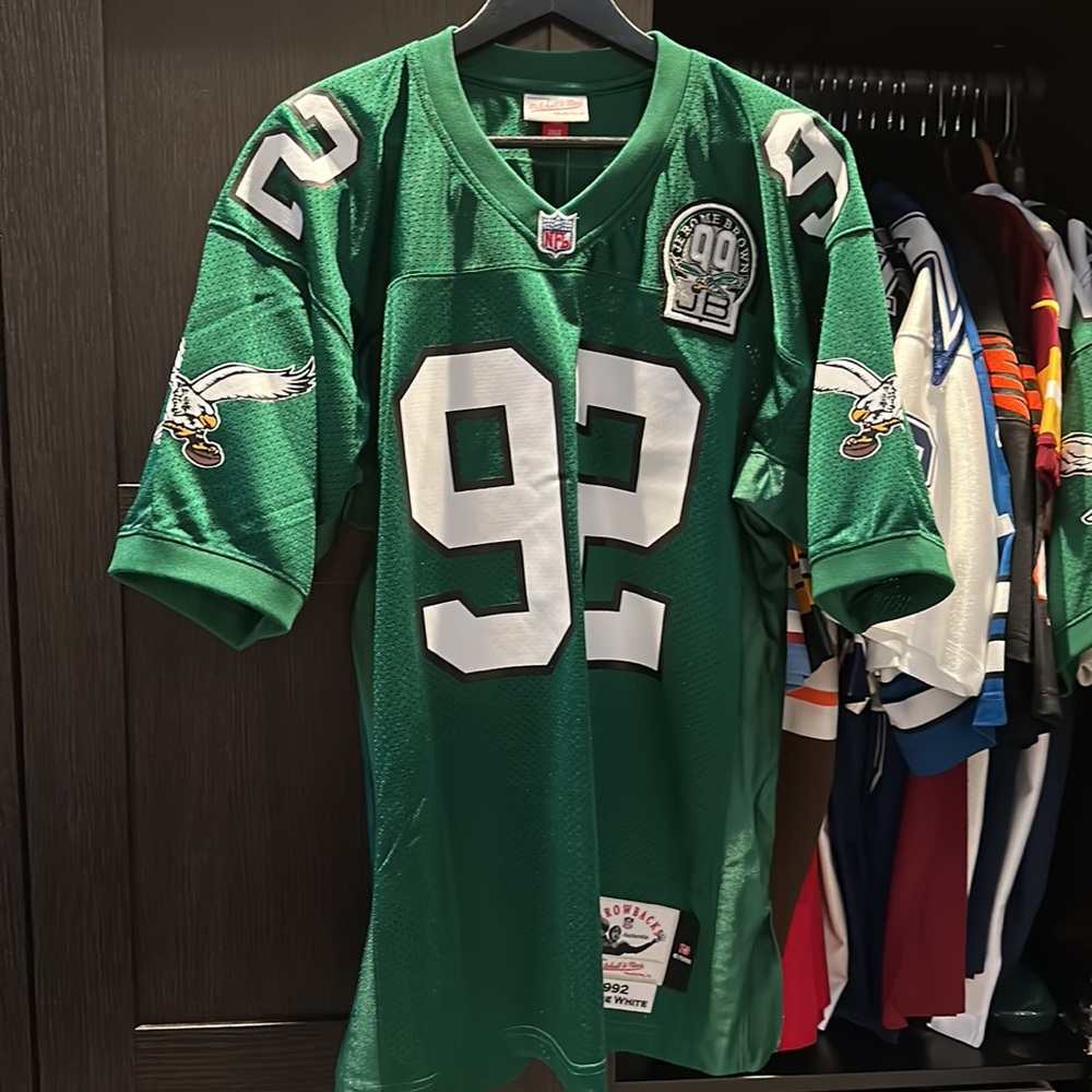 Reggie White Philadelphia Eagles Mitchell & Ness 1992 Authentic NFL Jersey